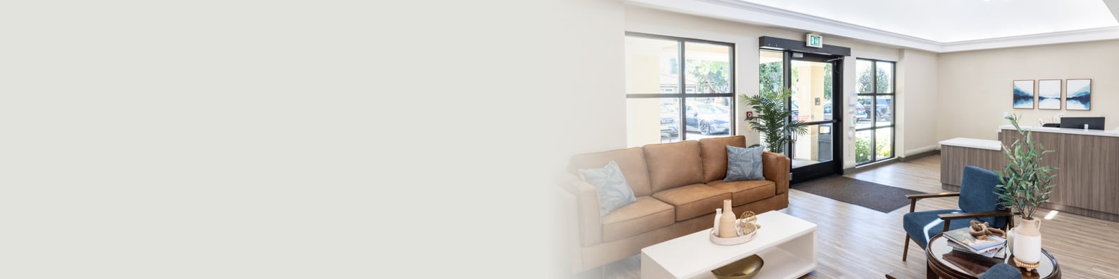 The lobby of Sunnyvale Gardens