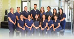 A group of employees at Sunnyvale Gardens